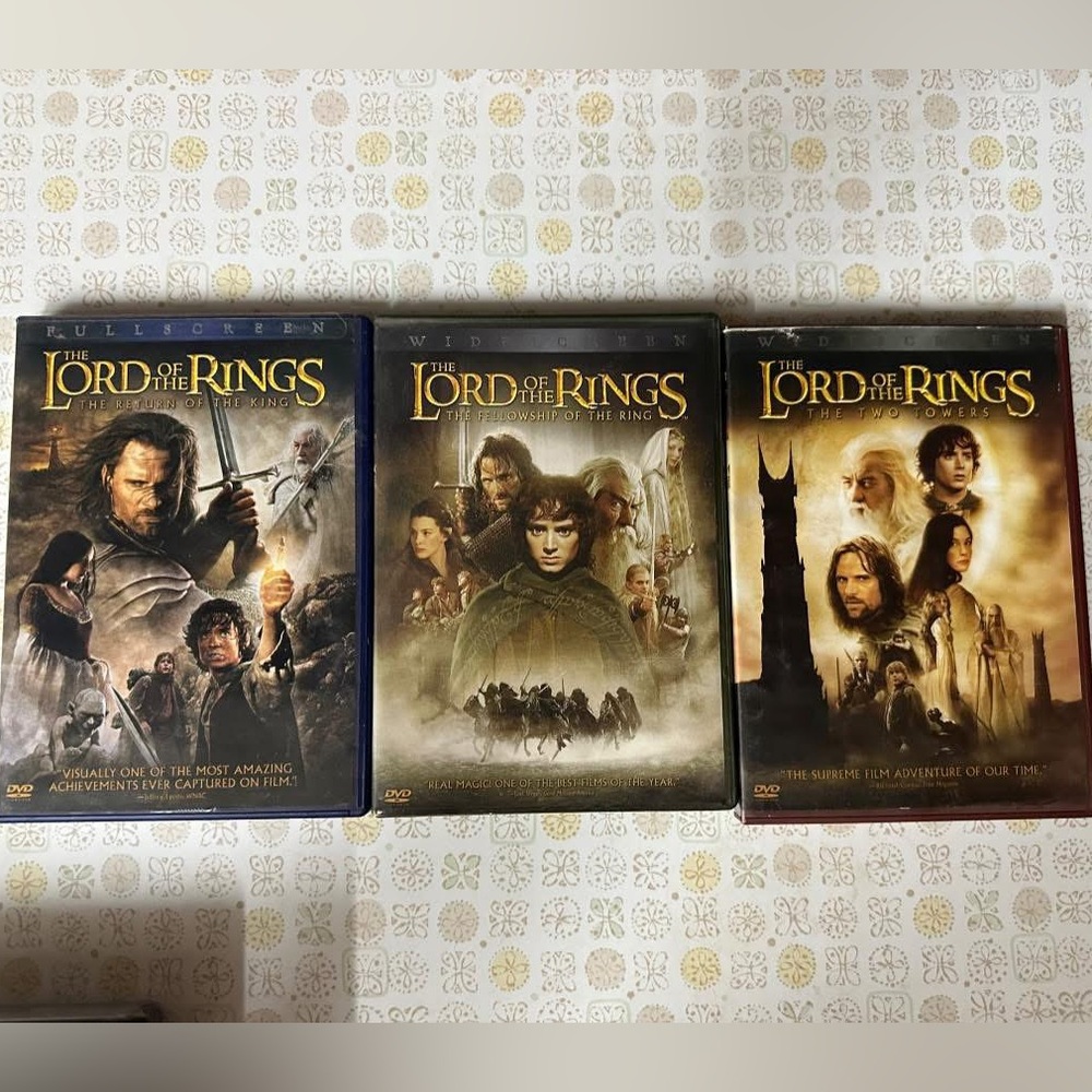 The Lord of the Rings Trilogy DVD Set